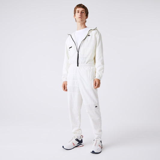 Men's Lacoste Patchwork Water-Repellent Trackpants - Xh0116